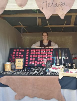 Helakka lusikkakorut lasikorut Isokyrö 1700-luvun markkinat