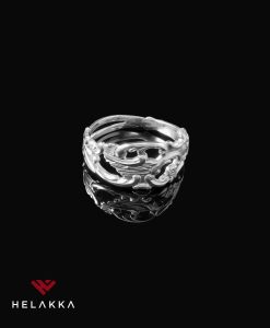 Helakka sormus kukkaköynnös