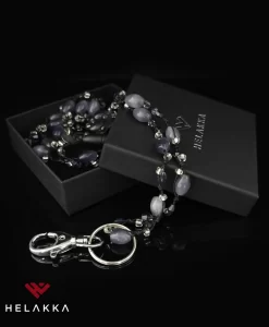 Helakka avainnauha kissansilmä Wiolet