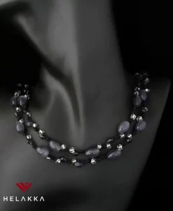 Helakka avainnauha kissansilmä Wiolet