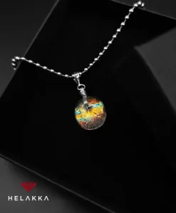 Helakka lasikoru-riipus Toivo