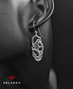 Helakka lusikkakorut korvakorut kukkaköynnös